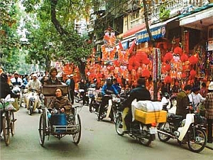Hanoi city tour by cyclo